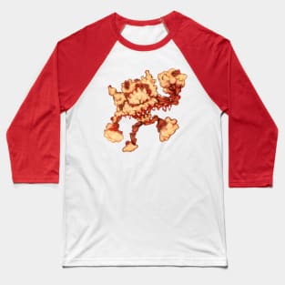 Raspberry and Rhubarb Crumbler Baseball T-Shirt